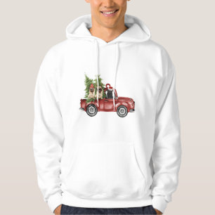 Sudadera Pug En El Auto Ornamento De Navidad Divertido Árbo