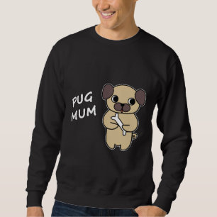 Sudadera PUG MAMÁ 3 camiseta clásica 31
