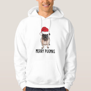 Sudadera Pug Merry Christmas Pug Merry Pugmas