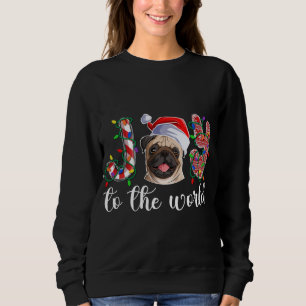 Sudadera Pug Navidades Pug Xmas Fiesta Pug Lover