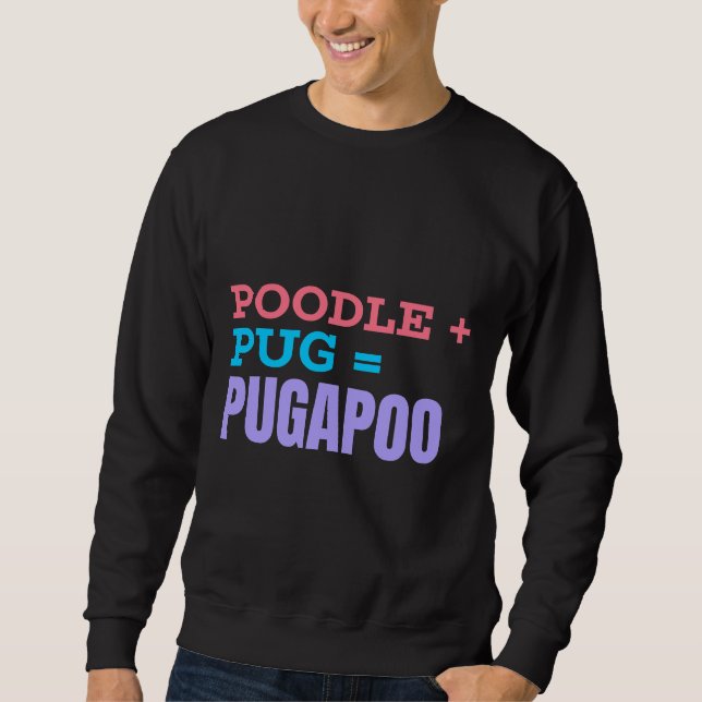 Sudadera Pug Poodle Mix Definition Classic T-Shirt 552 (Anverso)