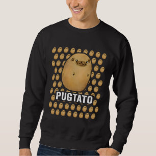 Sudadera Pug Pug Lindo Pug Patata Perro Patata PUGTATO fan