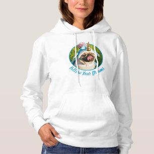 Sudadera Pug unicornio