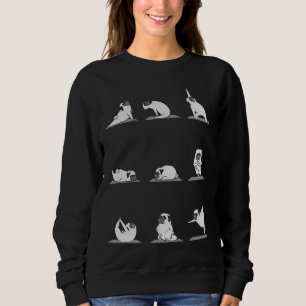 Sudadera Pug Yoga B&W Classic T-Shirt 759