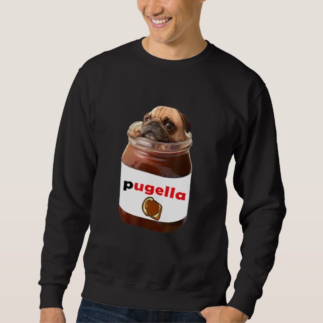 Sudadera Pugella Fanny Pug (Anverso)