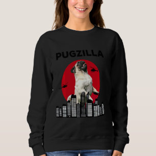 Sudadera Pugzilla Pug Mom Pug Dad Pug Animal