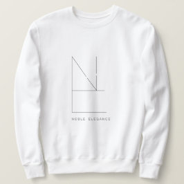 Sudadera Pull Blanc Pour Hommes (Noble Elégance)
