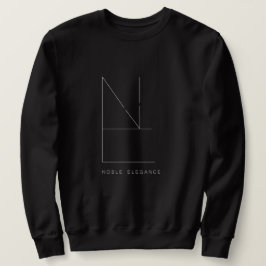 Sudadera Pull Noir Pour Hommes (Noble Elégance)