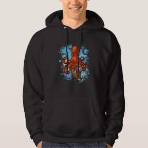 Sudadera Pulpito cefalópodo sepia calamar gigante oceanogr