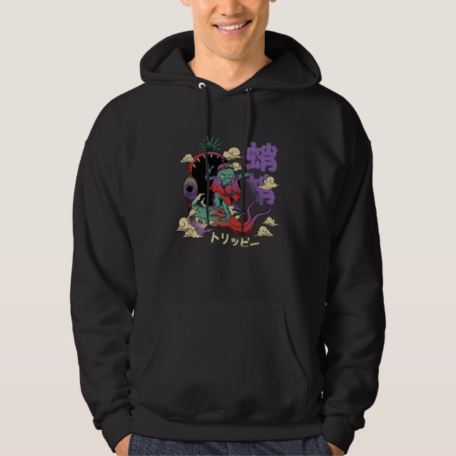 Sudadera Pulpito de Monstruos Asiáticos (Anverso)