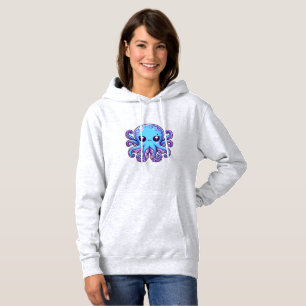 Sudadera Pulpo azul lindo