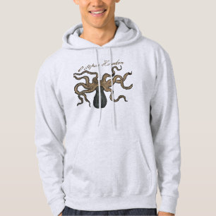 Sudadera Pulpo Kraken Antiguo Marino Vida Silvestre Costera