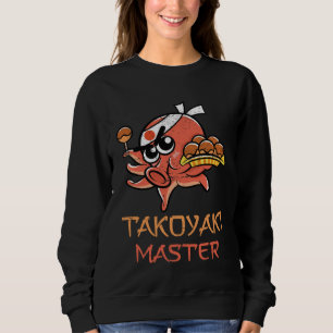 Sudadera Pulpo Maestro Takoyaki Bolas de Tako Comida Ce