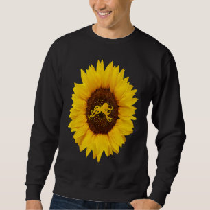 Sudadera Pulpo Para Mujeres Hombres Molusco Animal Girasol