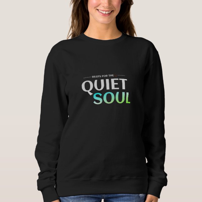 Sudadera Pulsaciones Para El Alma Tranquila (Anverso)
