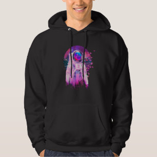 Sudadera Pulsechain Cripto Hombre Luna Espacio Sueño Cripto