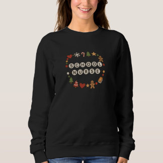Sudadera Pulsera de la Escuela de Enfermería de Navidad – F