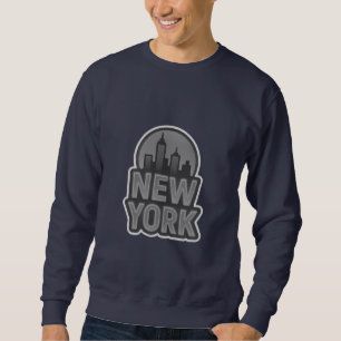 Sudadera Pulso urbano: luces de Nueva York