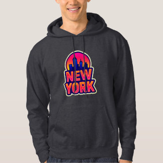 Sudadera Pulso urbano: luces de Nueva York