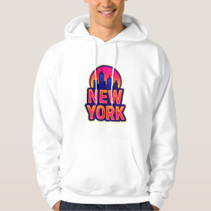 Sudadera Pulso urbano: luces de Nueva York