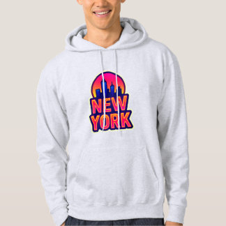 Sudadera Pulso urbano: luces de Nueva York