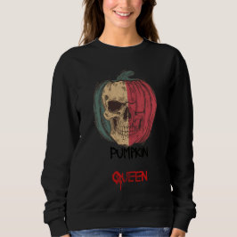 Sudadera Pumpkin Queen Halloween Sweatshirt • Spooky Vibes