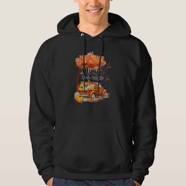 Sudadera Pumpkin Truck Mimi's Little Pumpkins Fall Thanksgi (Anverso)