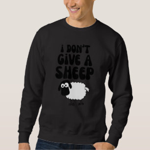 Sudadera Pun de cordero animal no doy oveja