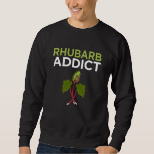 Sudadera Pun de diversión de adicto a ruibarbo