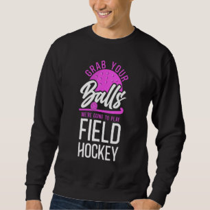 Sudadera Pun de hockey sobre hierba Humor para adultos agar