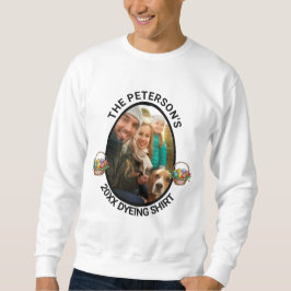 Sudadera Pun de Pascua | Foto Familiar Personalizada 2025 T