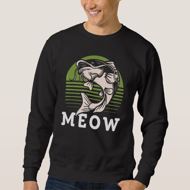 Sudadera Pun De Pesca De Gato De Peces Para Pescador (Anverso)