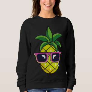 Sudadera Pun Shades Pineapple Fruta tropical Gafas de sol P