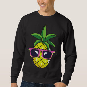 Sudadera Pun Shades Pineapple Fruta tropical Gafas de sol P