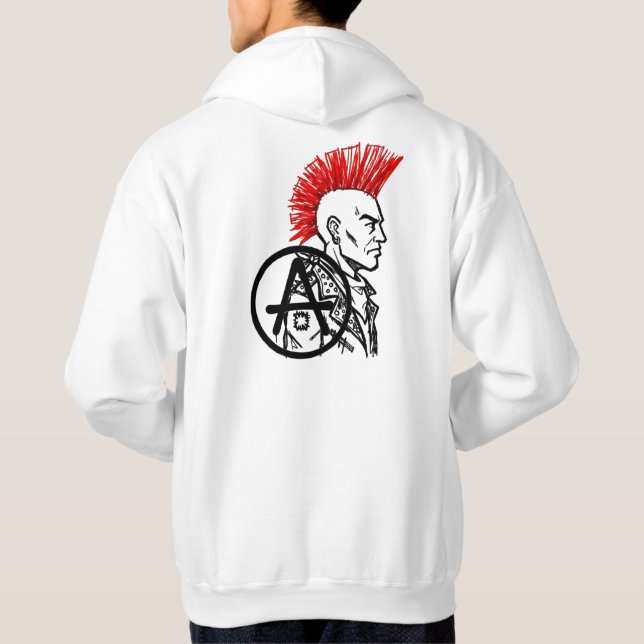 Sudadera Punk attitude (Reverso)