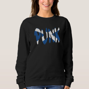 Sudadera Punk hasta que muera Scotland Flag Scottish Editio