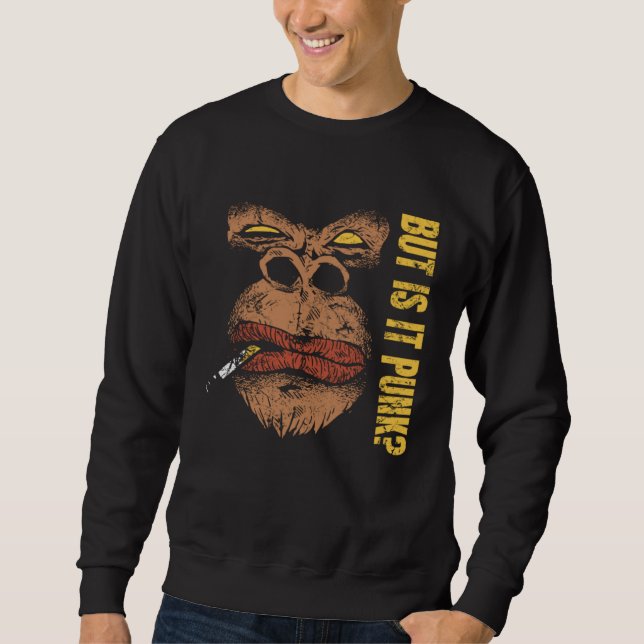 Sudadera Punk irónico (Anverso)