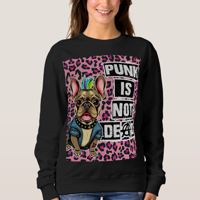 Sudadera Punk no está muerto edición francesa (Anverso)