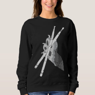 Sudadera Punk Rockstar Kitten Kitty Cat Drummer Playing
