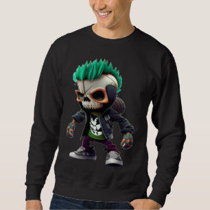 Sudadera Punk skater genial