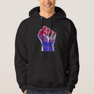 Sudadera Puño del Orgullo Bisexual