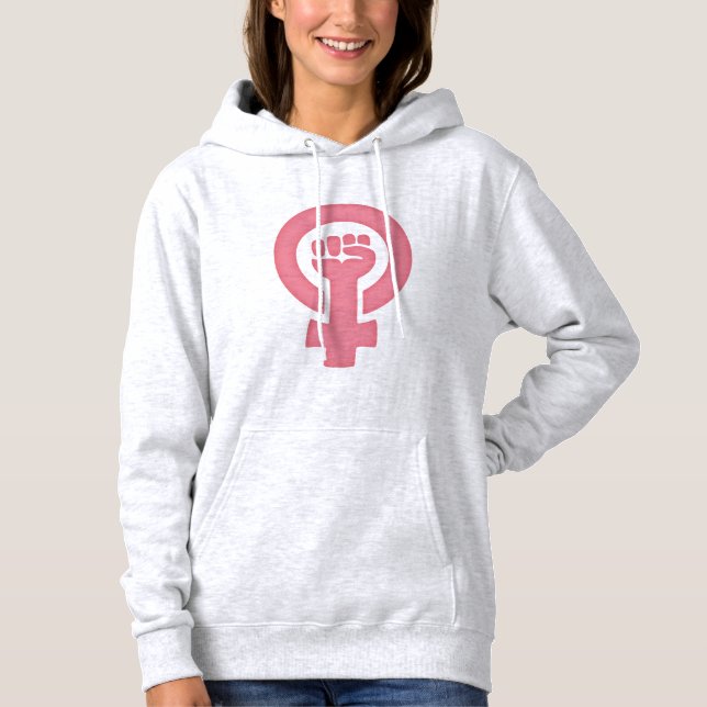 Sudadera Puño feminista (Anverso)