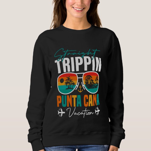 Sudadera Punta Cana 2024 Beach Summer Vaca (Anverso)