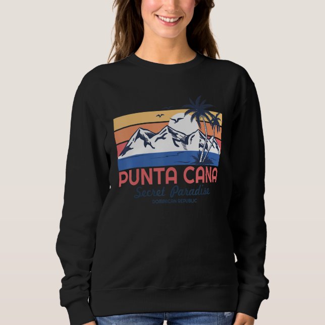Sudadera Punta Cana vacation, Punta Cana souvenirs Dominica (Anverso)