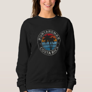 Sudadera Puntarenas Costa Rica retro gráfico vintage de 70