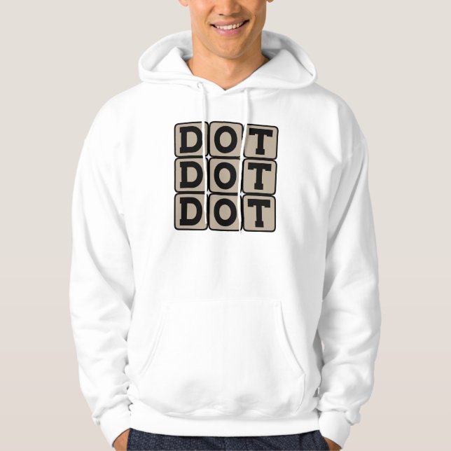 Sudadera Punto Punto Punto, Elipsis (Anverso)