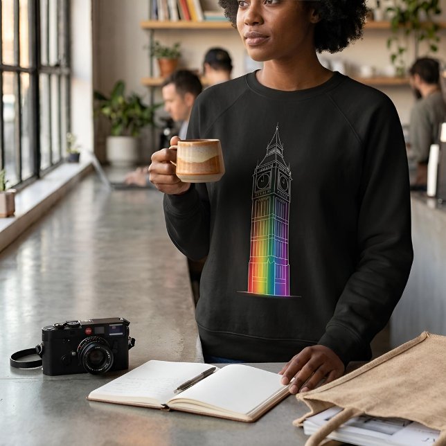 Sudadera Puntos de referencia en luz | Big Ben (Lifestyle Shot)