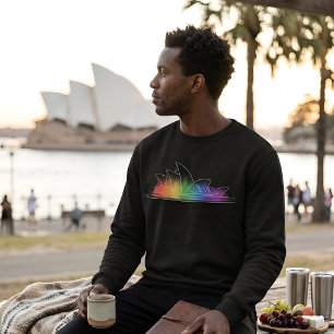 Sudadera Puntos de referencia en luz   Ópera de Sydney