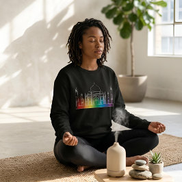 Sudadera Puntos de referencia en luz | Taj Mahal