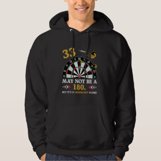 Sudadera Puntuación Legendaria Divertida Cumpleaños 33 años